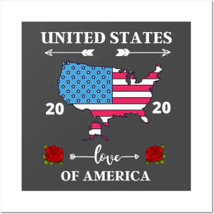 UNITED STATES OF AMERICA Posters and Art